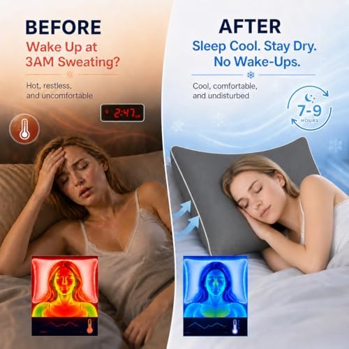 Cooling Pillow Cases for Hot Sleepers: Fall Asleep About 14 Minutes Faster - Image 2