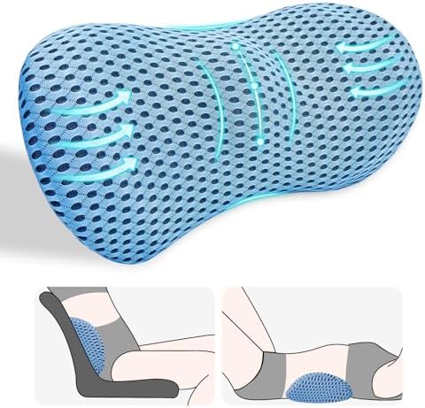 kasney Lumbar Support Pillow for Office Chair, Back Support Pillow by kasney