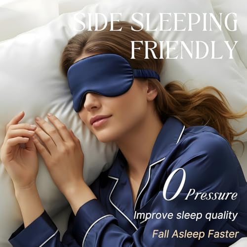 Navy Sleep Eye Mask - Image 2