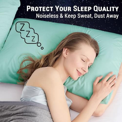 Gogreen Bamboo Rayon Waterproof Pillow Protector, Breathable Pillow Cover - Image 5