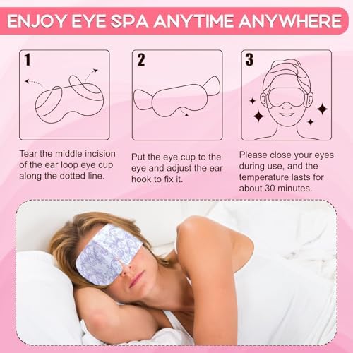 XPCARE 48 Pack Steam Eye Mask Disposable - Image 4