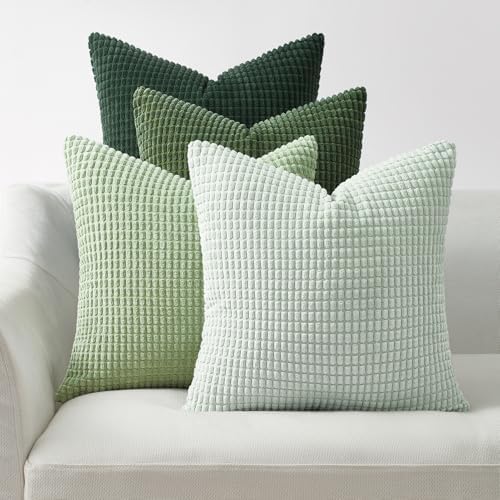 Topfinel Boho SageGreen Throw Pillow Covers by Topfinel