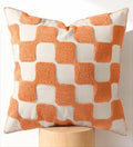 Fall Embroidered Throw Pillow Cover 18x18 Inch by Kokaaee