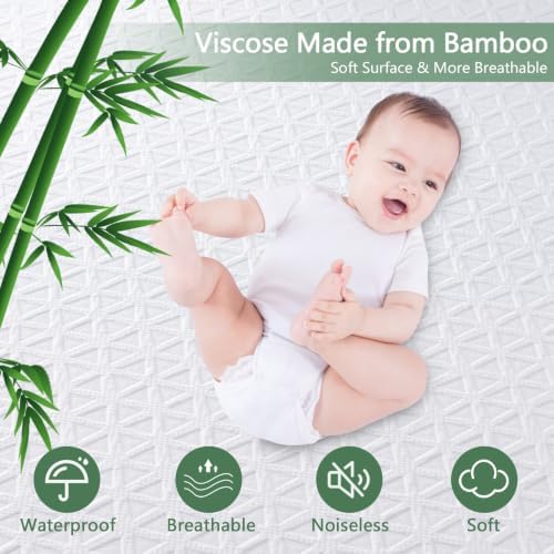 Premium Waterproof Mattress Protector Full Size, Noiseless Deep Pocket - Image 2