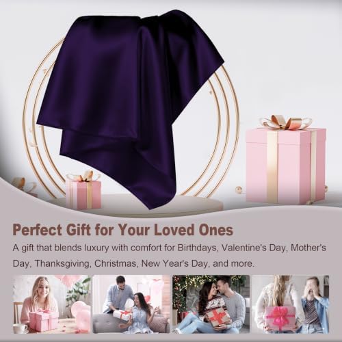 LYSHIN Silk Pillow Cases 2 Pack King Size - Image 6