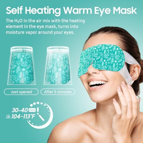 BeHoomi 30Packs Steam Eye Mask, Heated Eye Mask - Image 5
