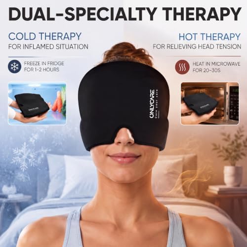 ONLYCARE Migraine Relief Cap, Headache Relief Cold Cap - Image 2