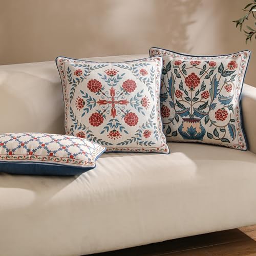 patdrea Designer French Vintage Linen Throw Pillow Cover - Image 7
