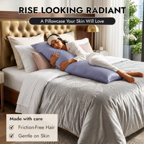 Cotton Metrics Body Pillowcase 20x48 – 100% Tencel Lyocell Eucalyptus Cooling - Image 4