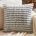 Aeckself Boho Chenille Tufted Pillow Cover 18x18 Inch, Decorative Square Throw by AECKSELF