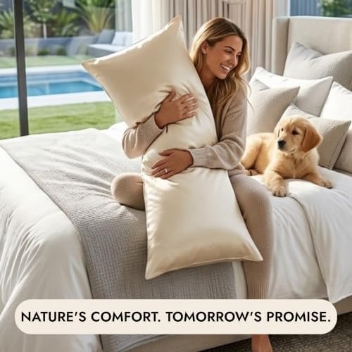 Cotton Metrics Body Pillowcase 20x54 – 100% Tencel Lyocell Eucalyptus Cooling - Image 5
