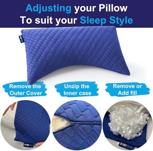 Sidney Sleep Adjustable Curved Pillows - Image 3