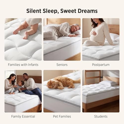 Bedsure Pillow Top Mattress Topper King - Image 6