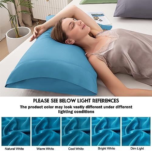 Pillowcases Queen Size 2 Pack, Viscose Cooling Pillow Cases - Image 6