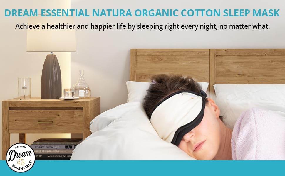 Dream Essentials® Natura Organic Sleep Mask - Image 7