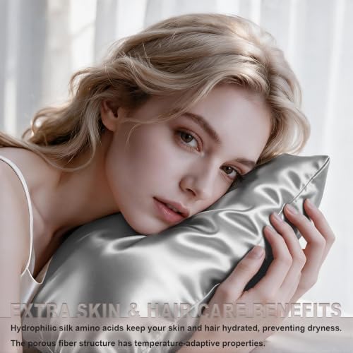 LYSHIN Silk Pillow Cases Queen Size - Image 3