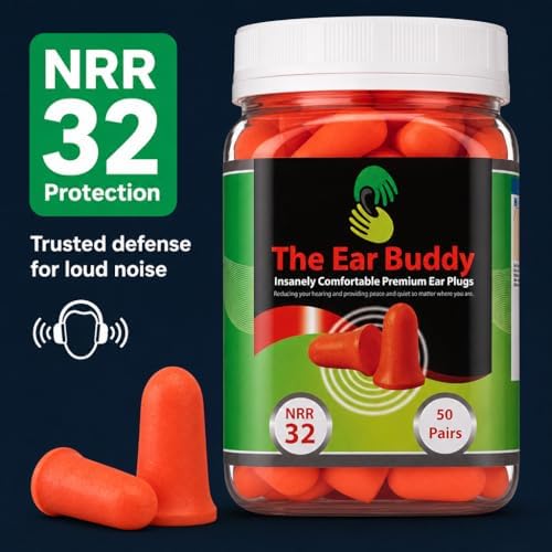 The Ear Buddy Premium Soft Foam Ear Plugs - Image 2