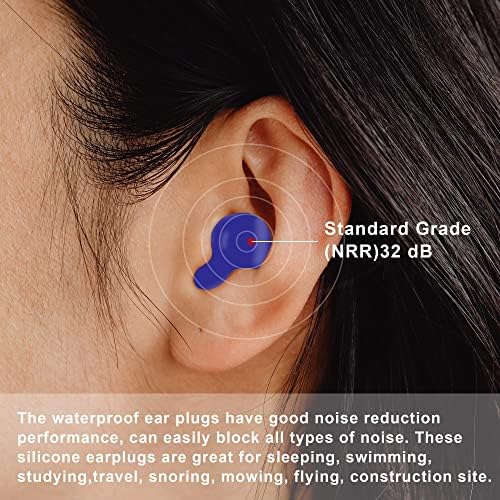 EXGOX 7 Pairs Silicone Ear Plugs - Image 2