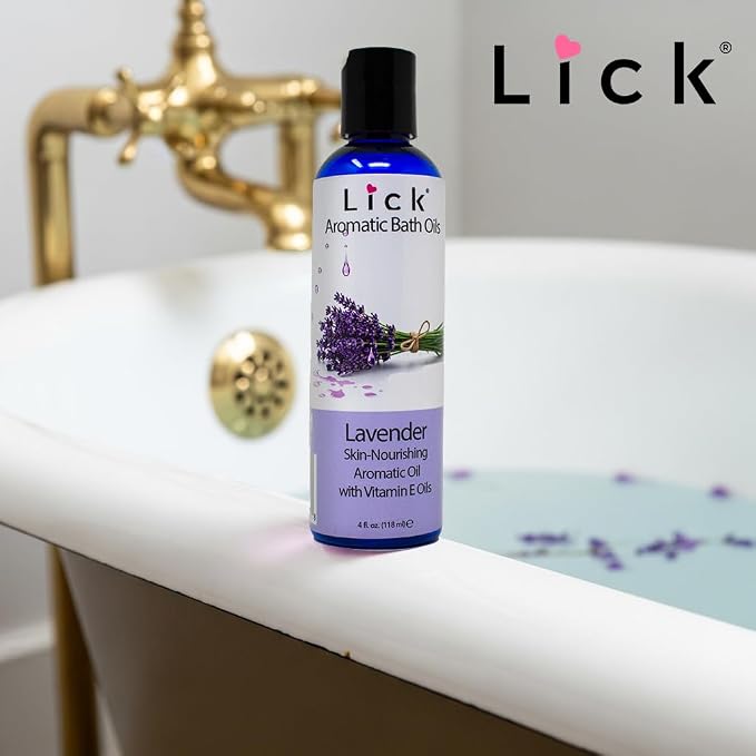 Lick Lavender Aromatic Bath Oil - Image 3
