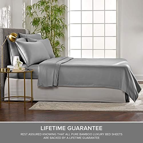 Pure Bamboo Twin XL Sheets, Genuine 100% Organic Viscose Derived from Bamboo - Image 4