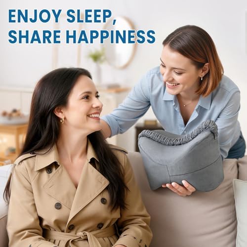 Memory Foam Knee Leg Pillow for Side Sleepers - Image 7