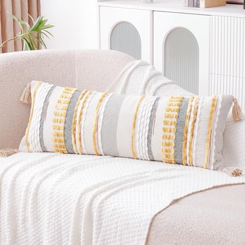NUYECY Chenille and Cotton Long Pillow - Image 3