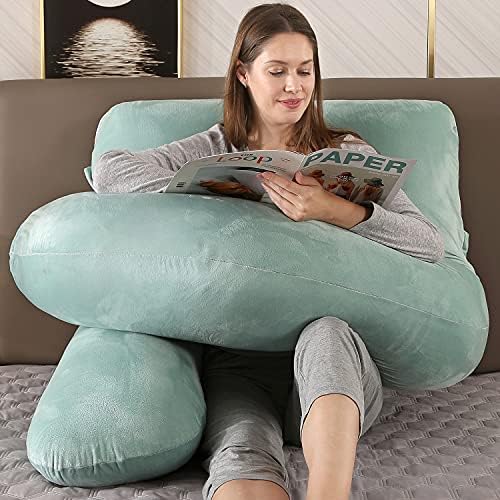 Elover U Shaped Pregnancy Pillow, Full Body Maternity Support - Image 3