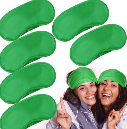6 Pack Blindfold Eye Mask Cover Sleep Mask by Vandorla