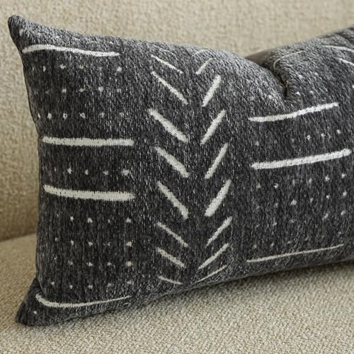 BlissBlush Decorative Lumbar Pillow Covers 12x20 Set of 2, Soft Woven Chenille - Image 5
