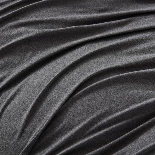 H HOUSEHOLD 100% Jersey Knit Cotton King Size Pillowcases Set of 2, Super Soft - Image 5