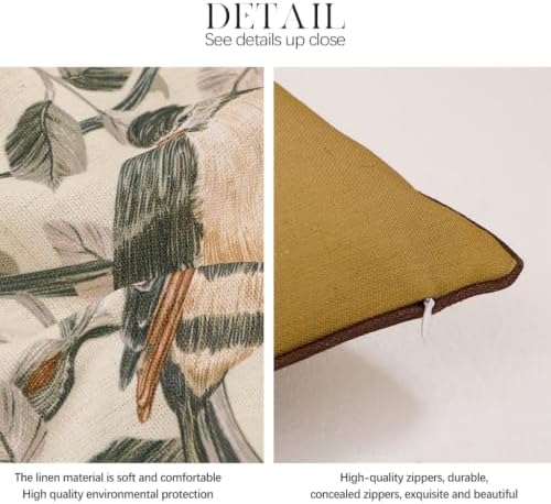 patdrea Vintage Linen Throw Pillow Cover - Image 5