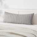 MIULEE Lumbar Corduroy Throw Pillow Cover by MIULEE