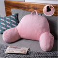 Reading Pillow for Bed Sitting Up, Flannel Back Pillow for Bed Sitting up by Unknown