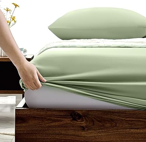 FreshCulture Twin Fitted Sheets, Bulk Pack of 6, Deep Pocket, Soft Microfiber - Image 3