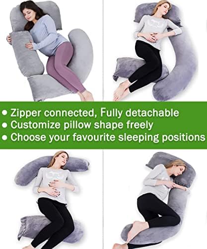 60in Full Body Pillow | Nursing, Maternity and Pregnancy Body Pillow | Extra - Image 2