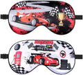 FrgKbTm 2 Pcs Sleep Mask for Kids Boys, Silk Eye Covers for Sleeping, by FrgKbTm