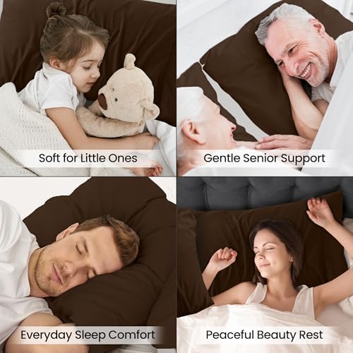 Pillow Cases King Size Set of 2, Ultra Soft Comfy Pillow Covers - Image 6