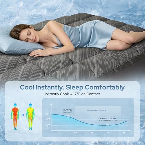 BEDLORE Queen Cooling Mattress Topper - Image 2