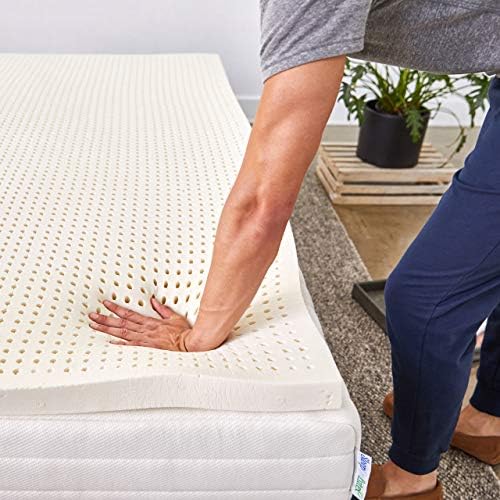 Pure Green Natural Latex Mattress Topper - Image 2