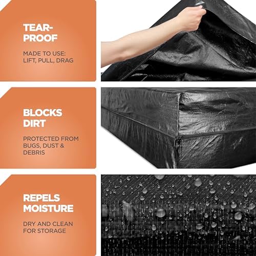 Mattress Bags For Moving With 8 Handles King Size Mattress Moving Bag – - Image 6
