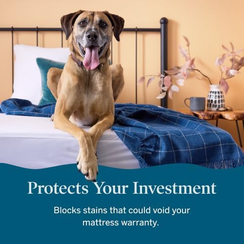 Lucid® Zippered Mattress Encasement – Waterproof Protector – Full - Image 6