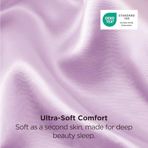 Bedsure Satin Pillowcase Standard Set of 2, Silky Pillow Cases - Image 5