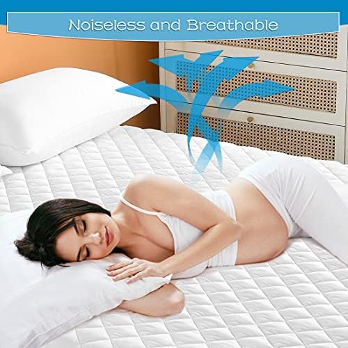 GRT Full XL Waterproof Mattress Protector, Hollow Cotton Mattress Pad - Image 5