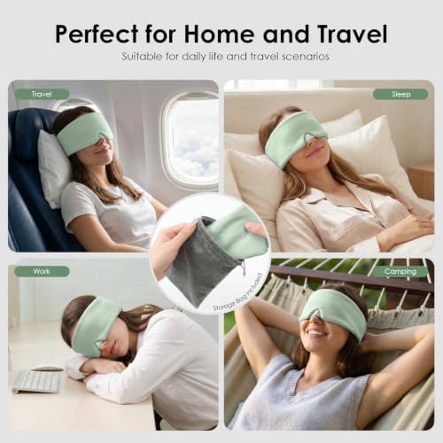 MORLIDEN Sleep Mask for Women Men, Light Blocking Eye Mask - Image 6