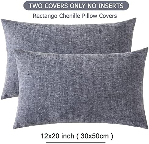 GAWAMAY Lumbar Support Pillow Decorative Rectangle Throw Pillow Covers 12"x20" - Image 6
