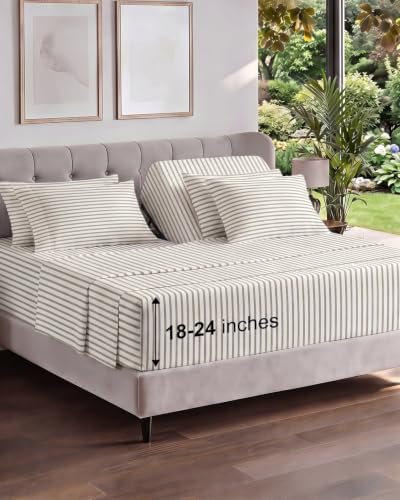 Extra Deep Flex Top Split Head King Sheet Set by CGKUnlimited