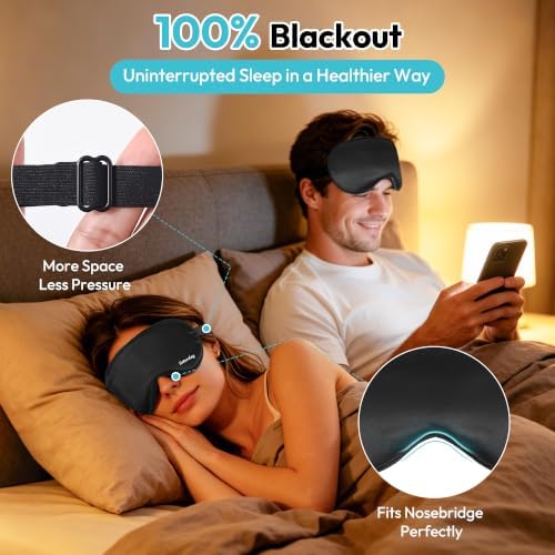 7-Day Sleep Mask Set, Soft Eye Masks - Image 6