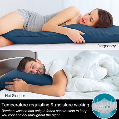 BEDELITE Body Pillow Pillowcase, Rayon from Bamboo - Image 3