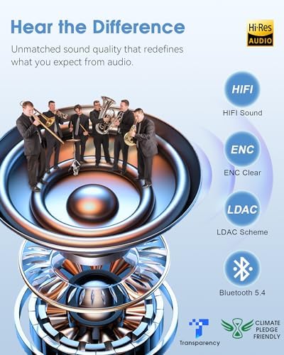 MUSICOZY Sleep Headphones Bluetooth Headband Headphones - Image 4