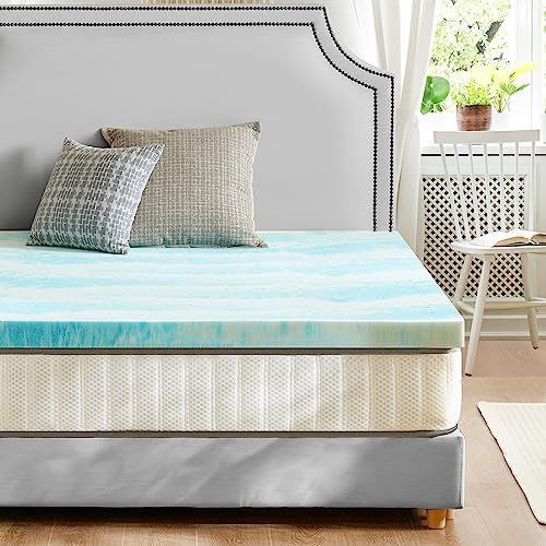 Sweetcrispy Memory Foam Mattress Topper Full, 2 Inch Thick - Image 3